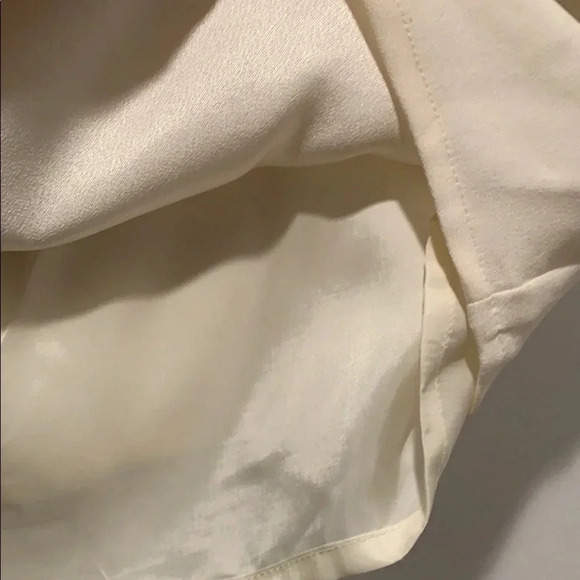 Alyce Paris Ivory White Pearl & Sequin Shell Top - Picture 7 of 8